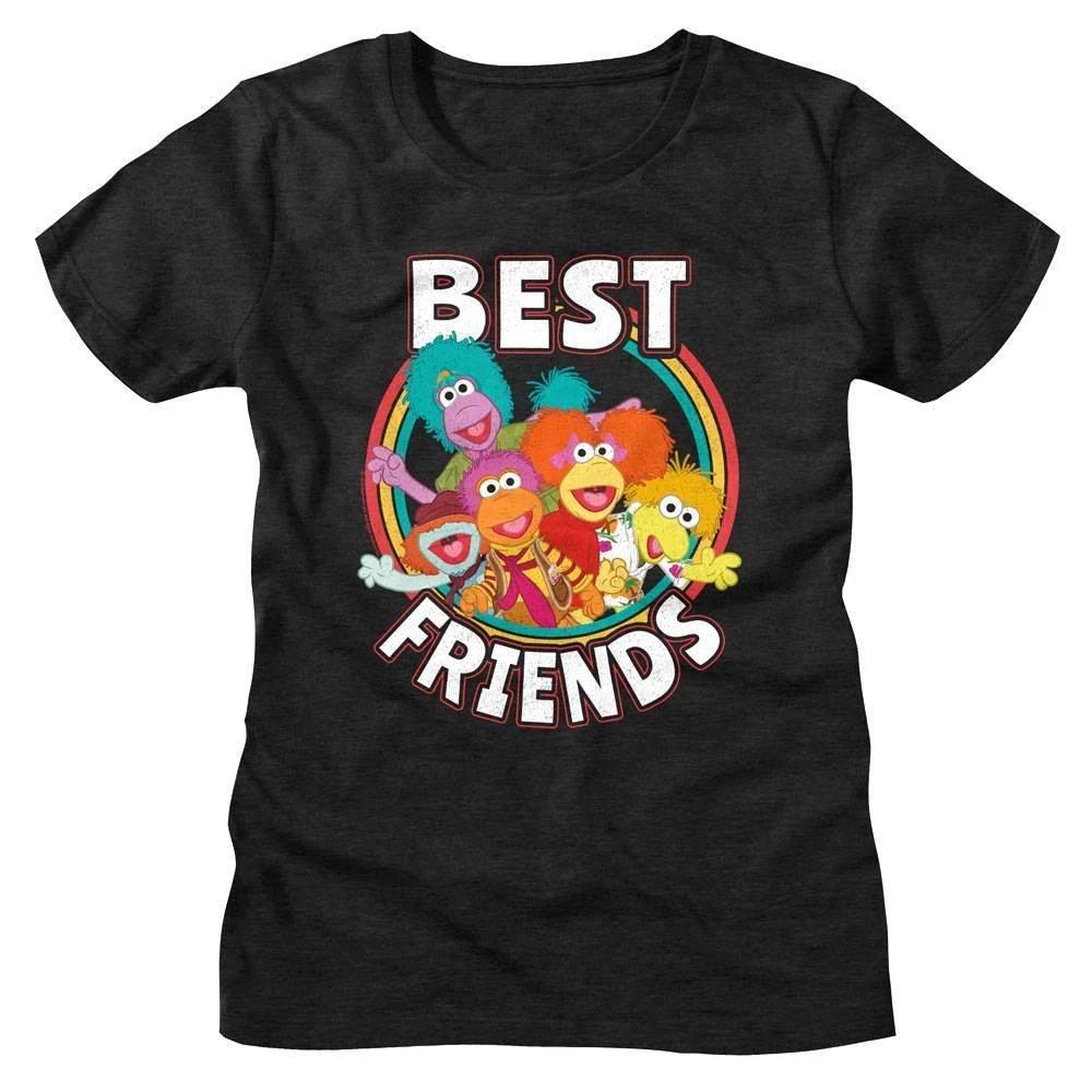 Fraggle Rock Best Friends Women s T Shirt M