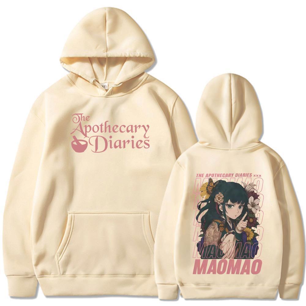 Anime The Apothecary Diaries Maomao Graphic Hoodie Men Women Clothing Fashion Trend Hoodies Long Sleeves Oversized Man Pullover