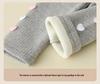 2025 Toddler A-Class Fleece-Lined Winter Sweatpants for Girls (0-3 Years), Open Crotch Leggings