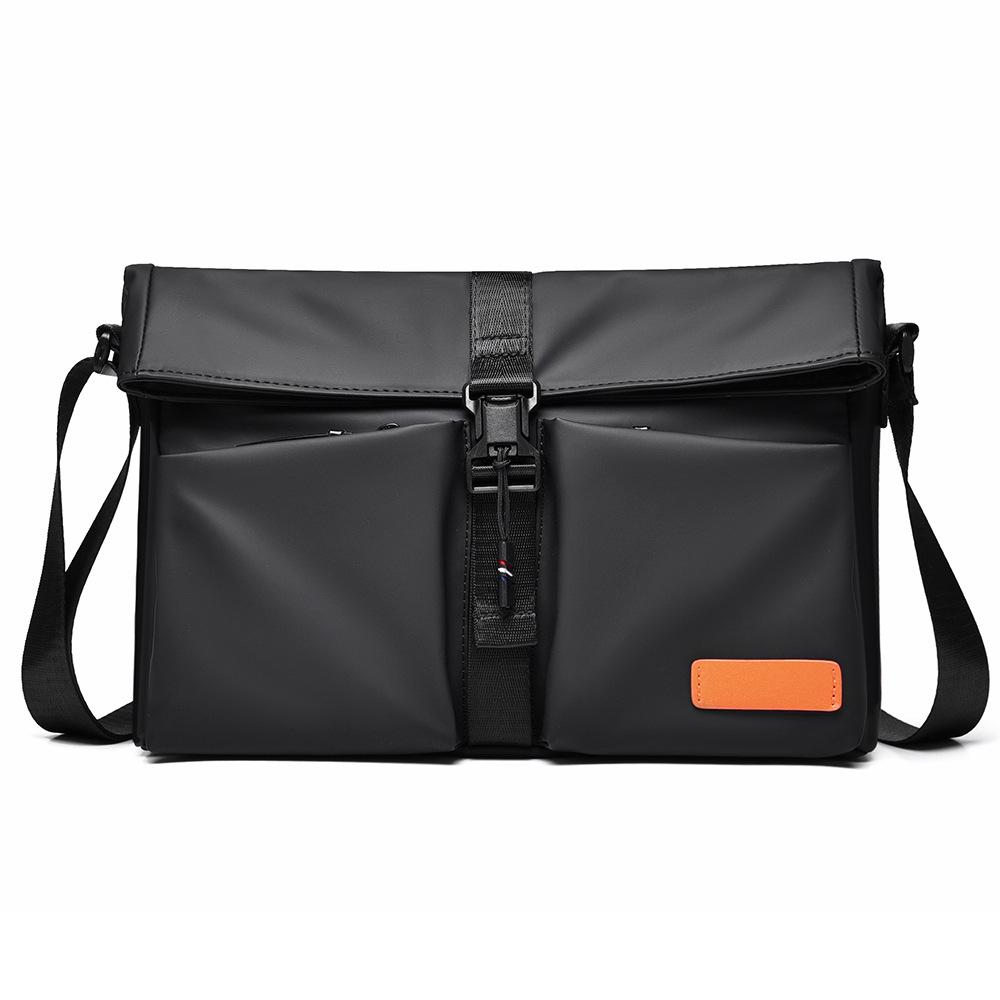 

2025 Мужская нейлоновая сумка кроссбоди в деловом стиле - Высококлассный повседневный дизайн чёрный