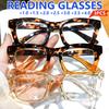 3pcs Classic Minimalist Square Frame Reading Glasses for Women, Suitable for Computer Use - Unisex, Range +1.0X To +4.0X