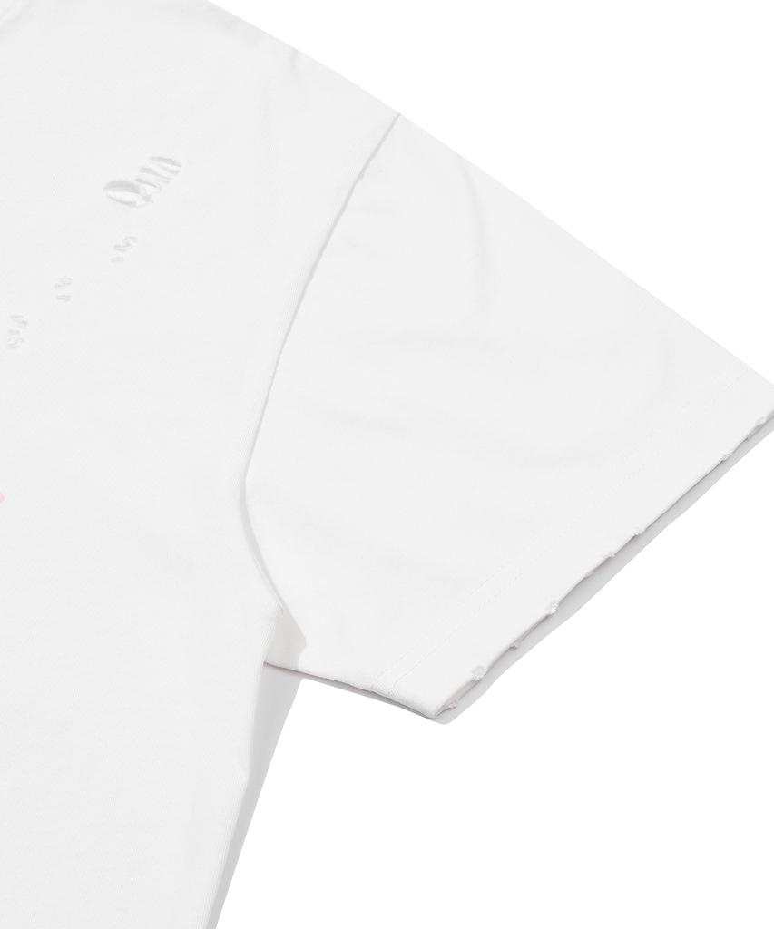 MAINBOOTH Signal T-Shirt(White)