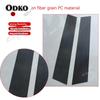 6Pcs Car Door Window Pillar Posts Trim Molding Cover for BMW 1 Series E81/E82/E87/E88 Hatchback 2004-2012 Stickers Accessories