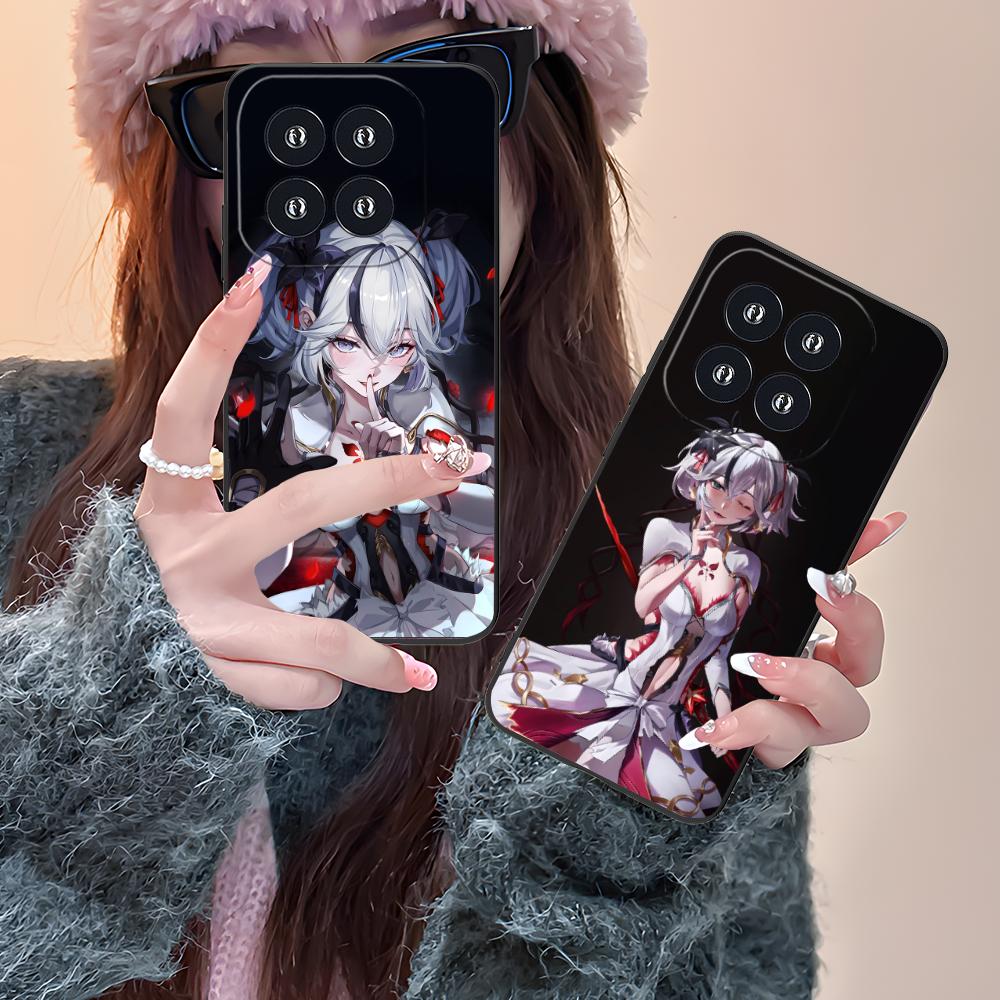 Wuthering Waves Camellya Phone Case for Xiaomi 15 14 13 12 Mi 11 T Ultra Lite Pro S X 5G Colorful Printing Cover Luxury Pretty