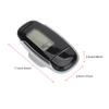 Pedometer Step Counter Large LCD Screen USB Rechargeable Accurate Portable Lightweight Pedometer with Lanyard for Women Men Kids