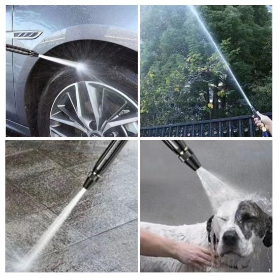 High-Pressure Car Wash Water Sprinkler with Booster Nozzle, High-Pressure Home Car Wash Water Sprayer & Hose Set, Multifunctional Lawn & Garden