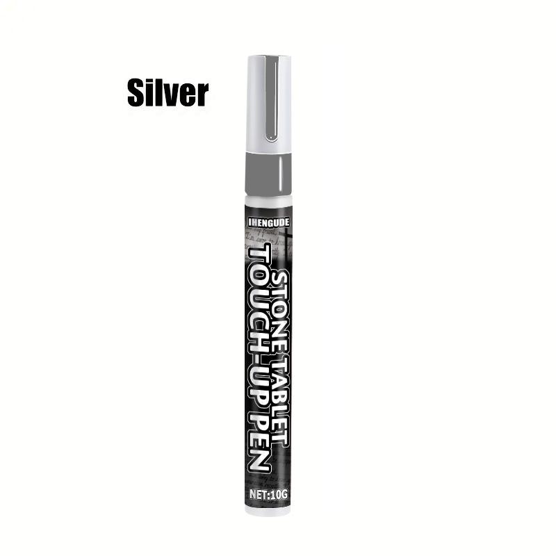Gravestone Color Restoration Pen, for Gold Lettering on Tombstones, Available in Multiple Colors: Black/Gold/Silver/Red/White, Suitable for Gravestone