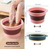 Portable Foldable Foot Bath: Household Basin for Foot Soaks and Massages