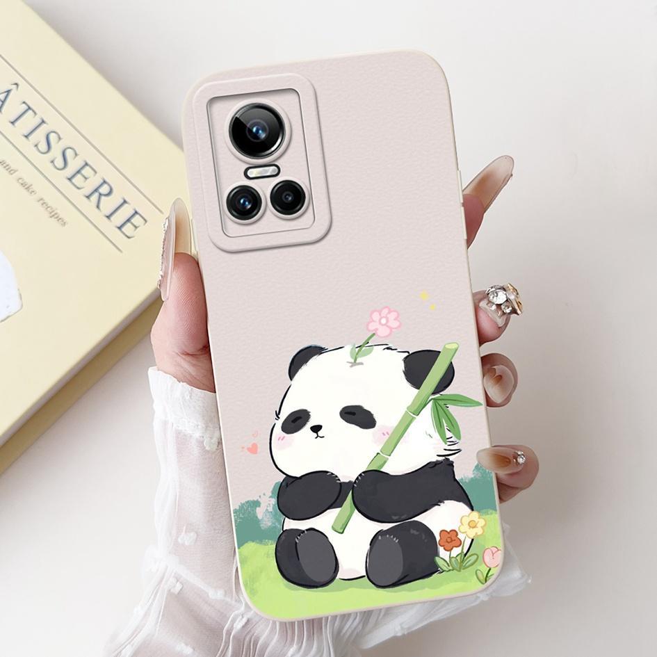 For Realme GT Neo 3 Case RMX3561 RMX3560 Shockproof Cover Fashion Tulip Soft Silicone Matte Phone Cases For Realme GT Neo3 Coque