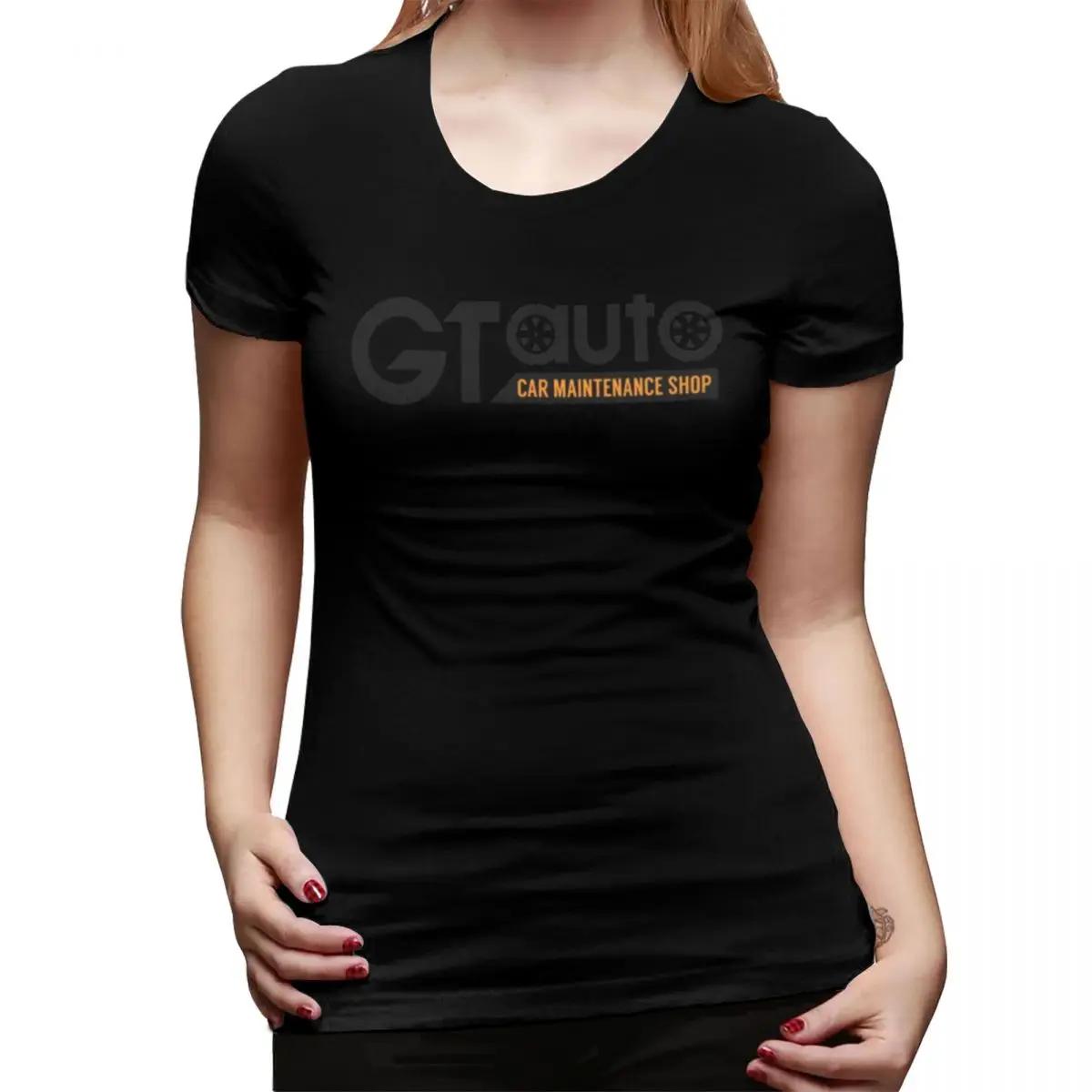 

GT Auto From Gran Turismo TShirt for Women Round Neck Streetwear T Shirts Womens Tees Short Summer Clothes Tops 4XL