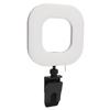 USB Video Light 10 Brightness Level 5 Color 1500lm 72 LEDs Clip On Laptop Lamp with Tripod for Live