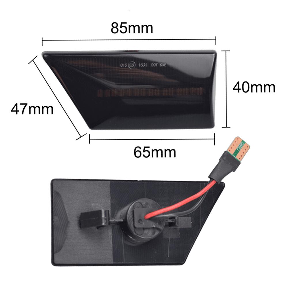 Car Led Dynamic Turn Signal Light For Opel Vectra C 2002-2008 Signum 2003-2008 Side Marker Fender Lights Blinker Indicator