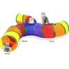 Hot Foldable Cat Tunnel Tube Interactive Fun Kitty Training Toy Boredom Buster for Puppy Kitten Pet Supplies Cat Accessory