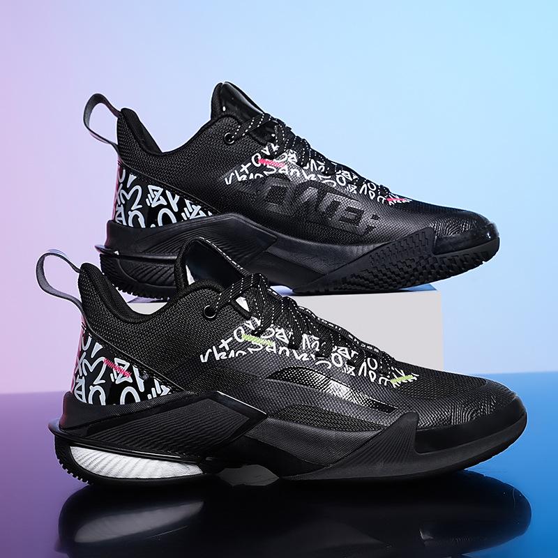 

Специальное предложение 2025 новые кроссовки для баскетбола Air Raid 10 нескользящие и износостойкие кроссовки молодежные тренировочные кроссовки для зала и улицы 45 чёрный