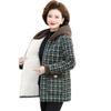 Women's Hooded Plush Lamb Fleece Jacket - Thick, Warm, Versatile Short Coat with Plaid Design
