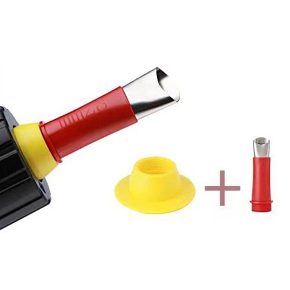 22Pcs 16 Piece Rubber Nozzle Tool with Removable Base Stainless Steel Caulking Nozzle Coating Caulk Tips Caulk Extension Nozzle