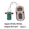 1 Stück Kabelloses Laden Typ-C-Schnittstelle 15W Dual-Coil Kabelloses Lade-Modul Kabelloses Ladegerät PCBA Heim-Auto-Ausrüstung