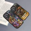 Amine Fnaf Five-nights-At-Freddys Phone Case For IPhone 16 15 14 11 12 13 Pro Max Plus Back Leather Shell