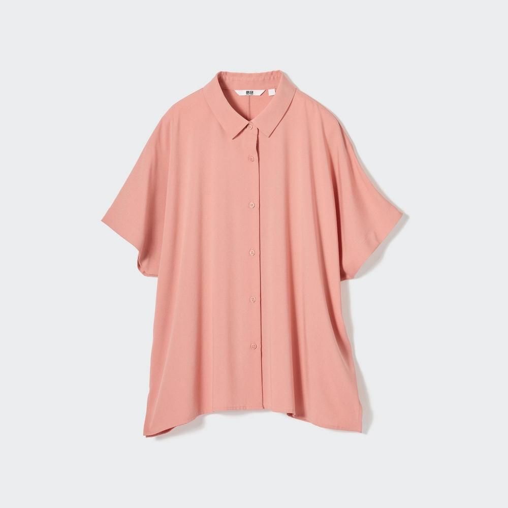 

UNIQLO JAPAN Блуза из вискозы с коротким рукавом