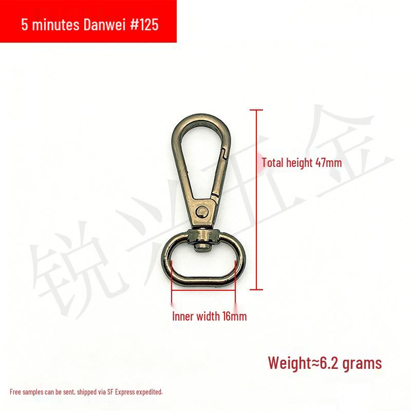 Zinc Alloy Metal Dog Leash Buckle and Luggage Strap Hook