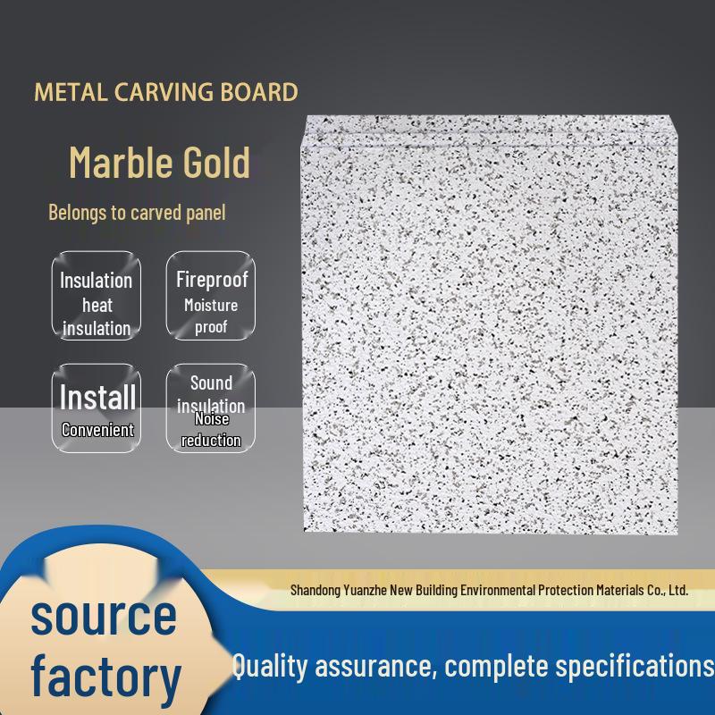 Polyurethane Foam Exterior Wall Insulation & Decorative Metal Carved Board for Underfloor Heating