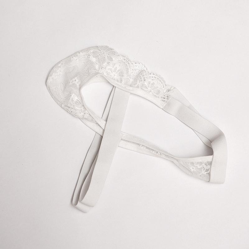 1Pc Lingerie Underwear G-string Sissy Lace Sexy Spandex Jock Strap Panties Underpants Men