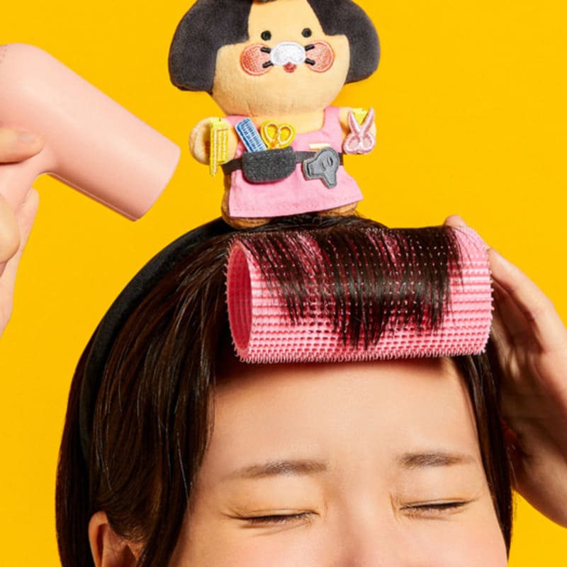 KAKAO FRIENDS Chunshik Bus Hair Clip Hair Band Hairdresser_Chunshik