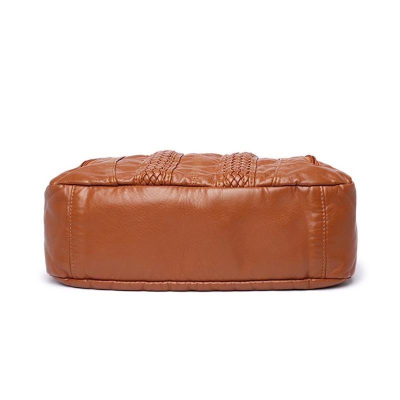 Luxury Designer Purses and Handbags Women Leather Shoulder Bags Many Pockets Casual Crossbody Bags for Women 2024 Sac A Main