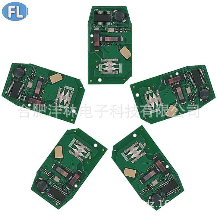 Compatible with Cadillac SRX, XTS, ATS 4-Button 315 MHz Key Fob (Square).