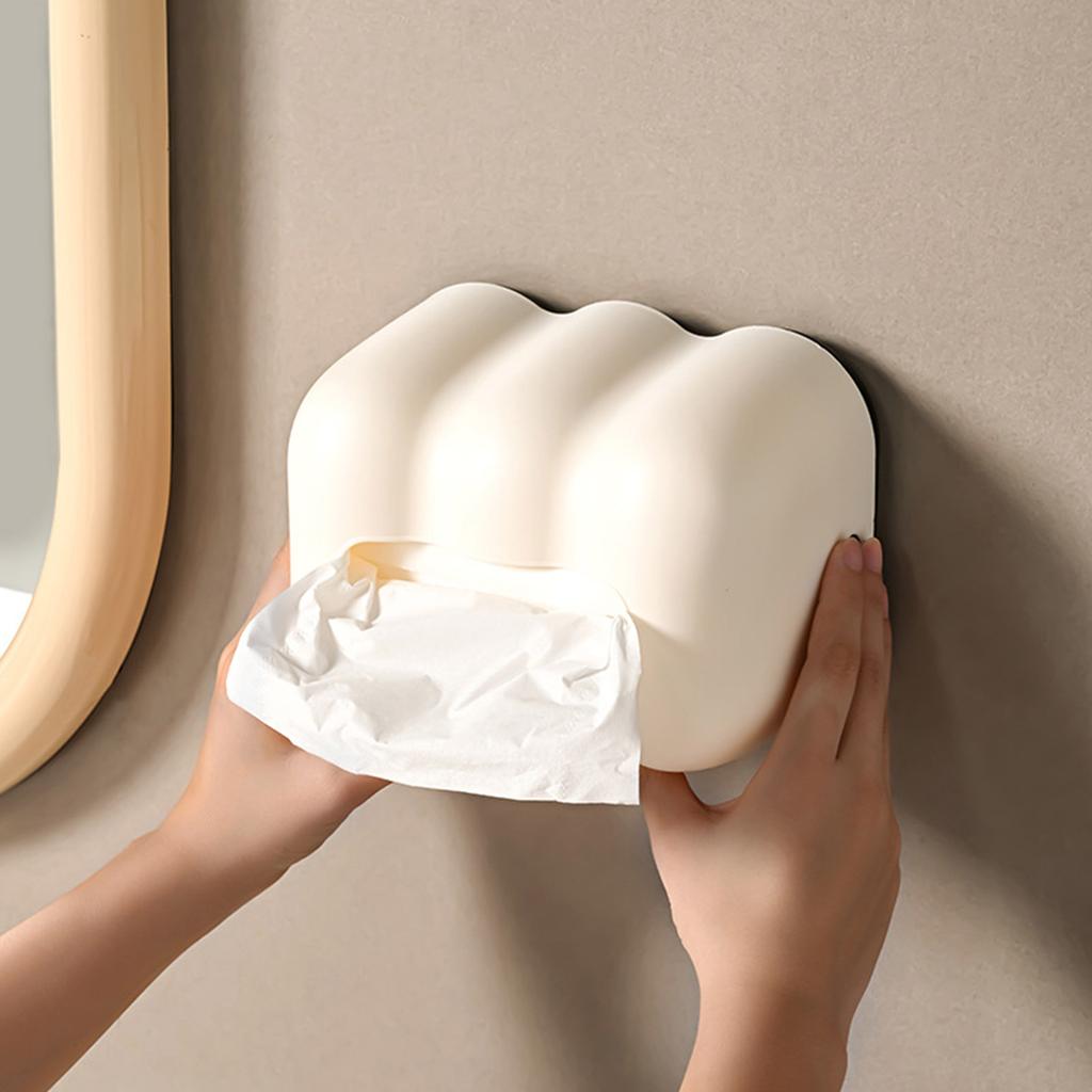 Novelty Cloud Tissue Holder Unique Cloud Look Tissue Storage Box Stylish Paper Holder for Trendy Individuals
