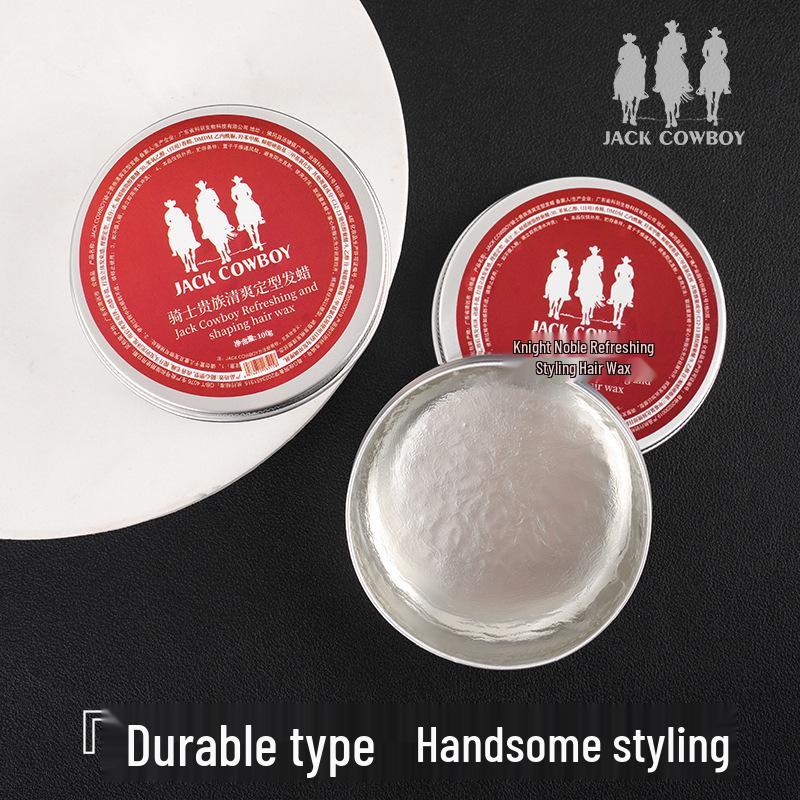 Men s Matte Volumizing Hair Wax: Long-lasting Fresh Scent, Natural, Moisturizing, Comfortable & Gentle Styling.