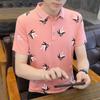 Männer Baumwolle Maple Leaf Print Polo Shirts Marke Neue Kurzarm Qualität Casual Business Polo T Shirts Sommer Männliche Kleidung
