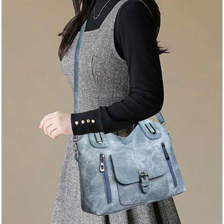 Retro women's shoulder bag portable messenger bag