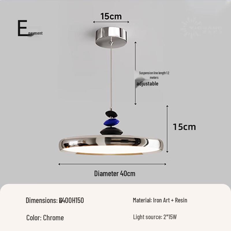 NuFeng Cream Style UFO Dining Lamp