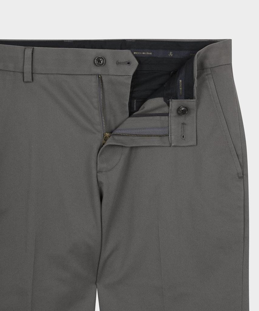 BROOKS BROTHERS Slim Fit Heavyweight Advantage Chino (Magnet) (Bbpcmmz531)