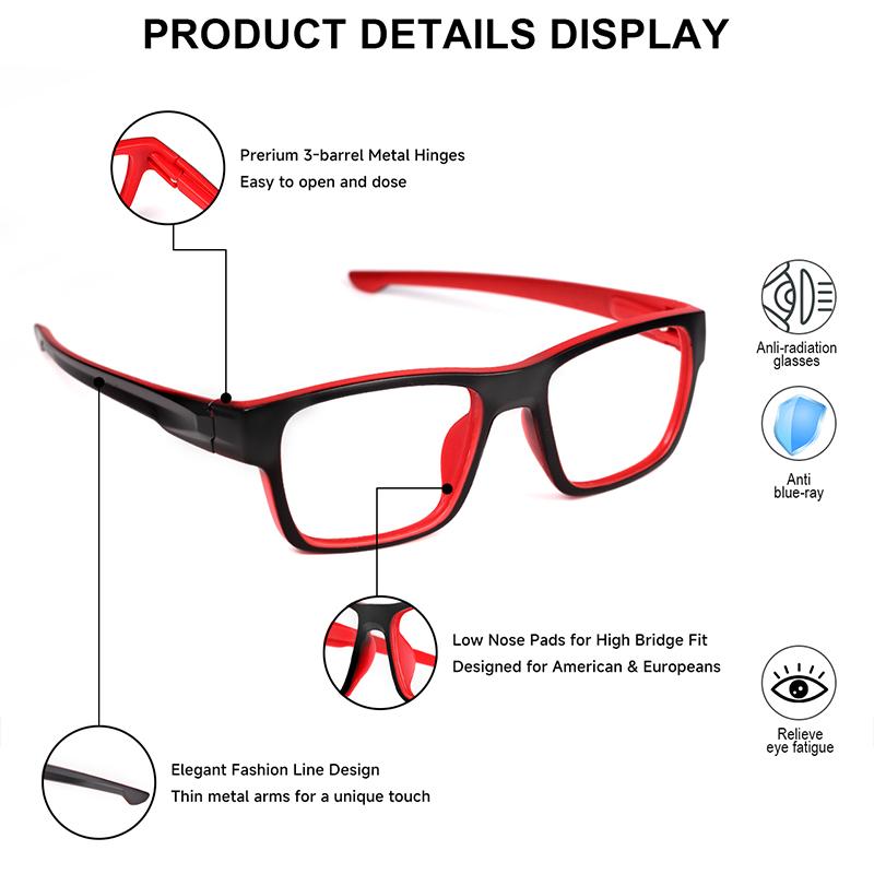 5PCS Reading Glasses For Men And Women Eyeglasses Sight Anti Blue Light Eyewear New Reading Glasses