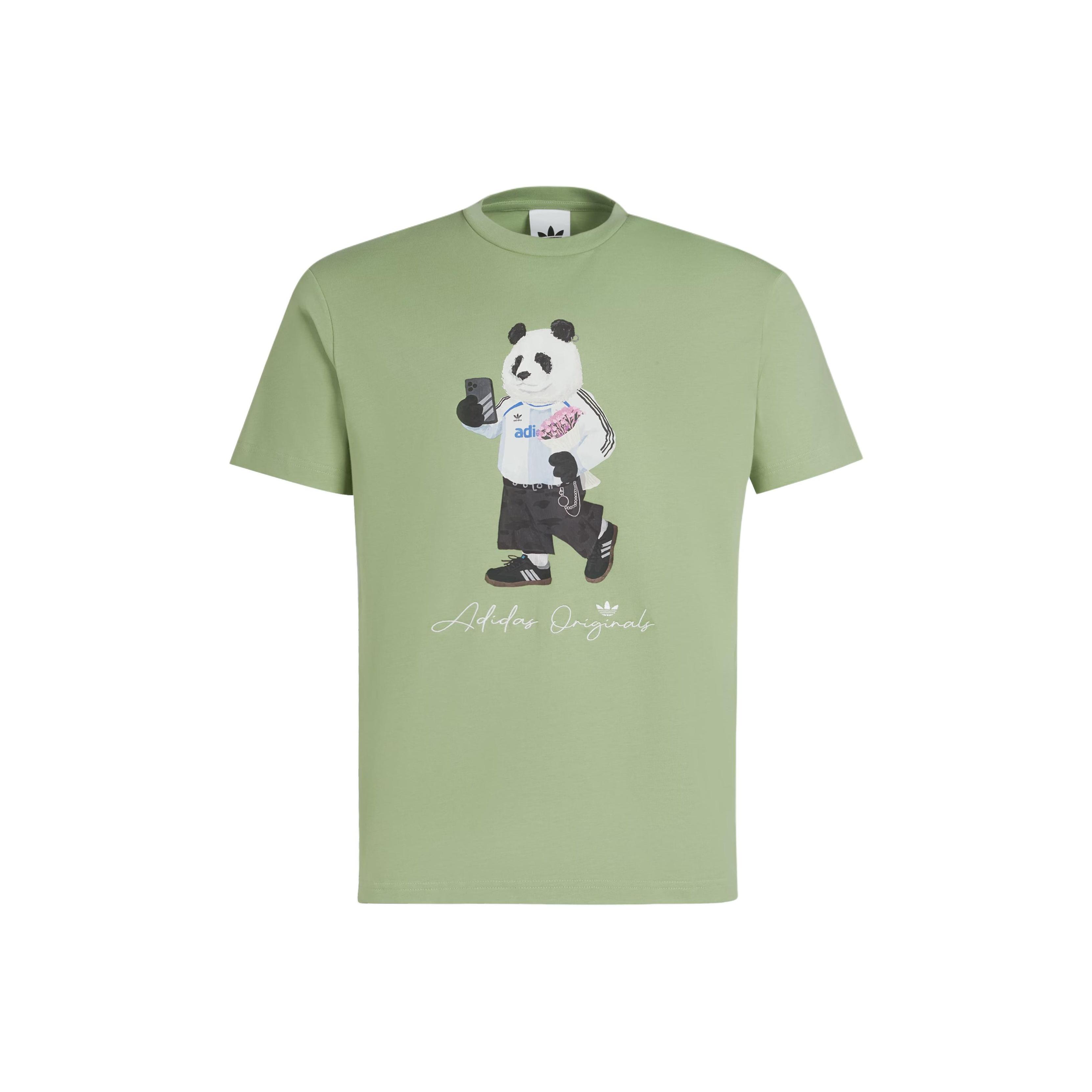 

Adidas Originals X Deng Zhuoyue Collaboration SS25 Soft Comfortable Skin-Friendly Versatile Short Sleeve T-Shirt Unisex Tops IB7068 L