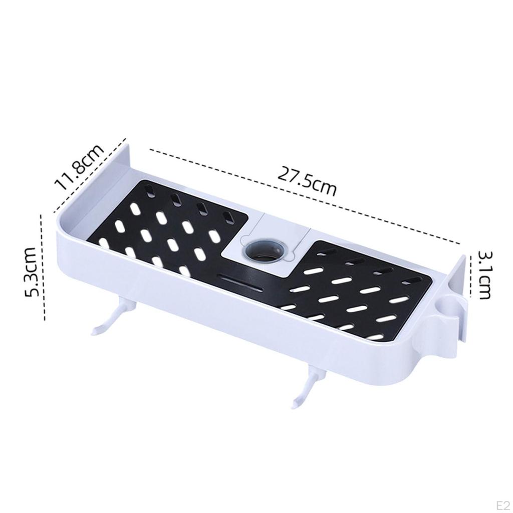 Adjustable Shower Caddy for Bathroom Storage Solution
