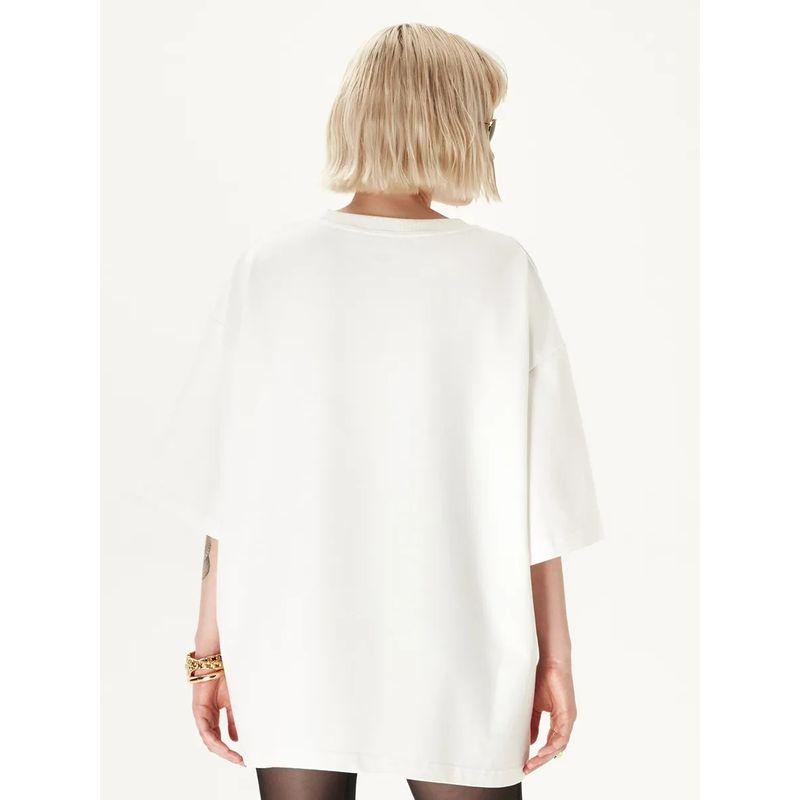 Western Style New Fashion Casual Loose Round Neck Print Short Sleeve T-shirt Top Printed T-shirt Top
