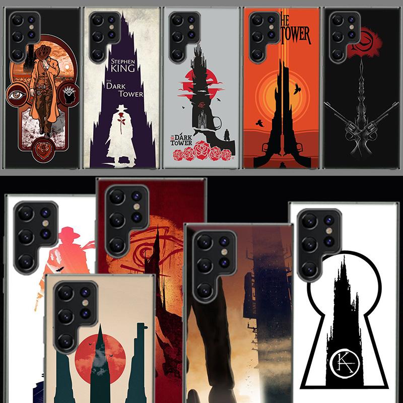 Stephen King The Dark Tower Capa Phone Case For Samsung S26 Ultra S25 Edge Galaxy S23 S21 S20 S24 FE S22 S10 Plus Cover Clear TP