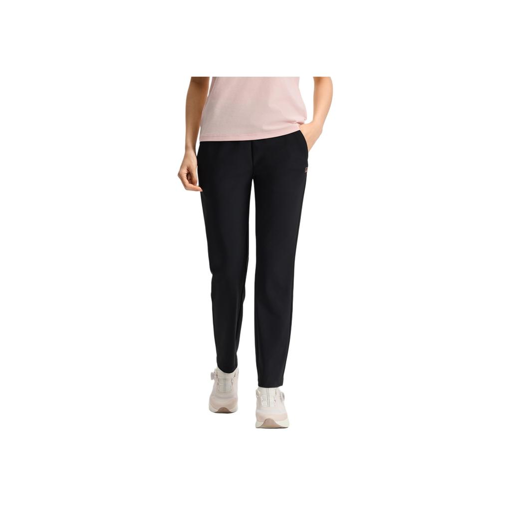 New FILA Knitted Fabric Pants Women's A11W521602FBK