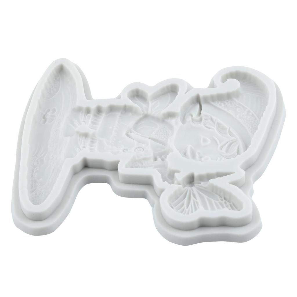 Butterfly Fairy Silicone Mold Elf Boy Fondant Molds Cake Decorating Tools Cupcake Topper Candy Resin Clay Chocolate Gumpaste Mold