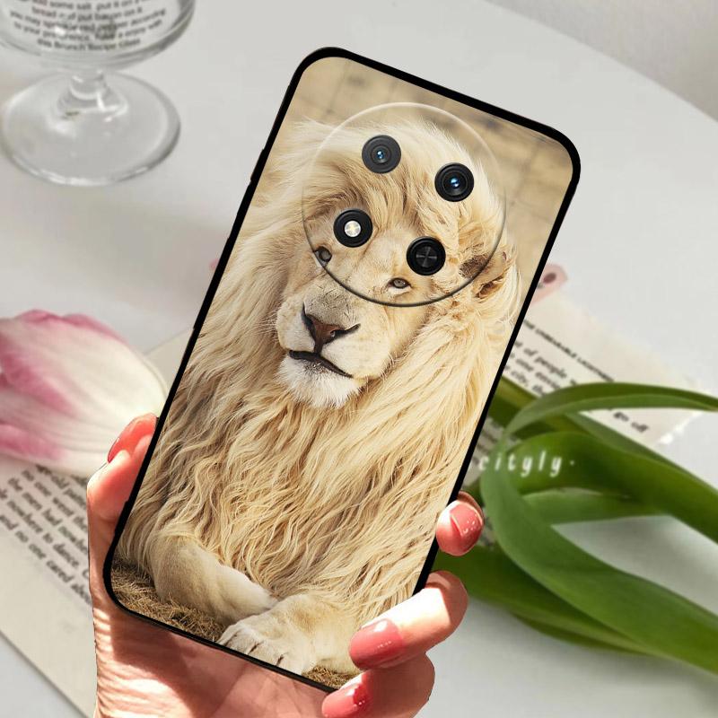 For Honor Magic7 Lite Case BRP-NX1 Luxury Painted Cover Soft TPU Silicone Cases For Honor X9C Magic7Lite X60 Pro X60Pro Fundas