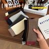 Retro Color Thin Vertical Strip Contrasting Color Versatile Medium Tube Socks Men'S Four-Season Commuter Business Socks Warm Men'S Socks