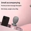 Ultra-Compact Portable Electric Massage Stick - USB Rechargeable, High-Speed Motor & High-Frequency Vibration for Full Body Relaxation