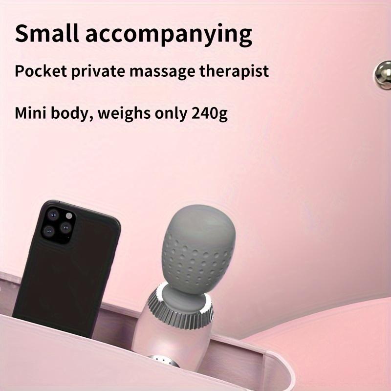 Ultra-Compact Portable Electric Massage Stick - USB Rechargeable, High-Speed Motor & High-Frequency Vibration for Full Body Relaxation