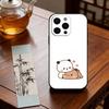 Cute Cartoon Bubu Dudu Phone Case Silicone Soft For IPhone 17 16 15 14 13 12 11 X XR Plus Pro Max Plus