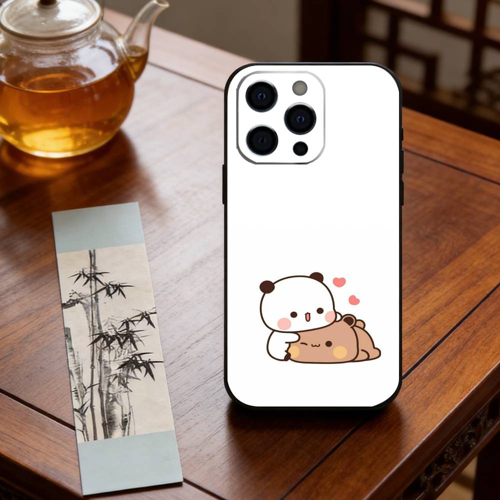 Cute Cartoon Bubu Dudu Phone Case Silicone Soft For IPhone 17 16 15 14 13 12 11 X XR Plus Pro Max Plus