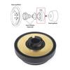 Kurznaben-Adapter für Lenkrad für Mitsubishi Eclipse/Galant/Lancer/Mirage/Montero Subaru Impreza WRX Dodge Colt 100H