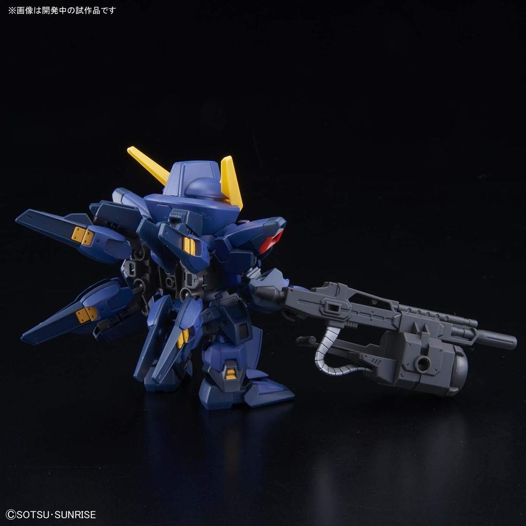 SD Gundam Cross Silhouette Siskudo Plastic Model (Titans Color) Color-coded